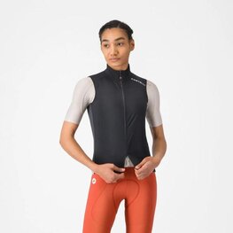 CASTELLI Kamizelka kolarska - ESPRESSO 2 W - czarny