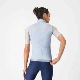 CASTELLI Kamizelka kolarska - ESPRESSO 2 W - niebieski