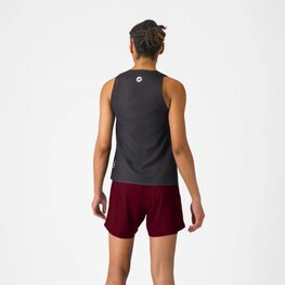 CASTELLI Krótkie spodnie kolarskie bez szelek - MOVEMENT TRAVEL - bordowy