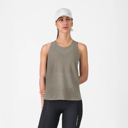 CASTELLI Kolarski bezrękawnik - COMFORT TRAVEL - szary
