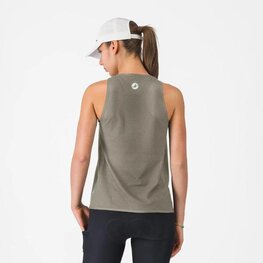 CASTELLI Kolarski bezrękawnik - COMFORT TRAVEL - szary