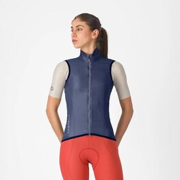 CASTELLI Kamizelka kolarska - ARIA 2 W - niebieski