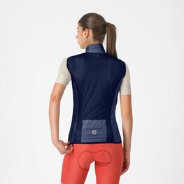 CASTELLI Kamizelka kolarska - ARIA 2 W - niebieski