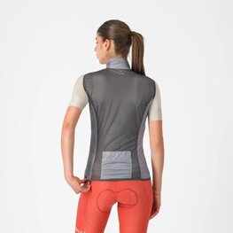 CASTELLI Kamizelka kolarska - ARIA 2 W - srebrny