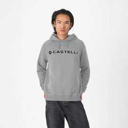 CASTELLI Bluza - LOGO - szary
