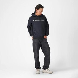 CASTELLI Bluza - LOGO - czarny