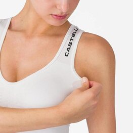 CASTELLI Biustonosz - COMFORT TRAVEL - biały