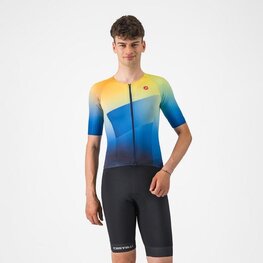 CASTELLI Krótkie spodnie kolarskie bez szelek - TRI SHORT - czarny