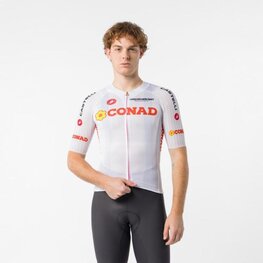 CASTELLI Koszulka kolarska z krótkim rękawem - GIRO109 RACE 8S - biały