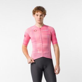 CASTELLI Koszulka kolarska z krótkim rękawem - GIRO109 RACE 8S - różowy