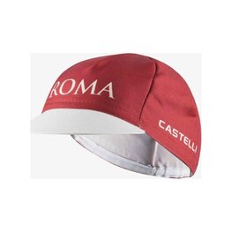 CASTELLI Czapka kolarska - GIRO109 TAPPA - biały/czerwony