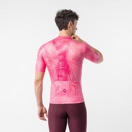 CASTELLI Koszulka kolarska z krótkim rękawem - GIRO109 TROFEO - różowy