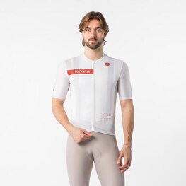 CASTELLI Koszulka kolarska z krótkim rękawem - GIRO109 ROME - biały/czerwony