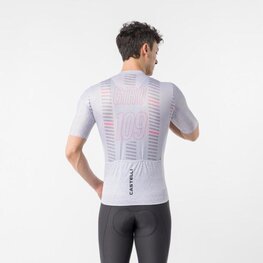 CASTELLI Koszulka kolarska z krótkim rękawem - GIRO109 MILAN - srebrny