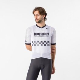 CASTELLI Koszulka kolarska z krótkim rękawem - GIRO109 BLOCKHAUS - biały