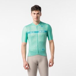 CASTELLI Koszulka kolarska z krótkim rękawem - GIRO109 CIMA COPPI - zielony