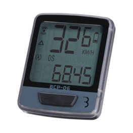 BBB licznik rowerowy - DASHBOARD - szary/czarny