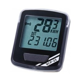 BBB licznik rowerowy - NANOBOARD - srebrny/czarny