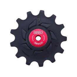 BBB koła pasowe - ROLLERBOYS CERAMIC 13T - czerwony/czarny