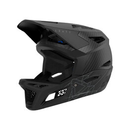 LEATT Kask kolarski - MTB GRAVITY 6.0 CARBON - czarny
