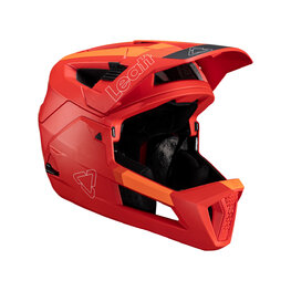 LEATT Kask kolarski - MTB ENDURO 4.0 - czerwony