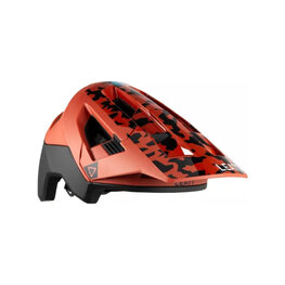 LEATT Kask kolarski - MTB ALL MOUNTAIN 4.0 - czerwony/czarny