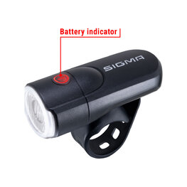 SIGMA SPORT światło przednie - AURA 30 - czarny