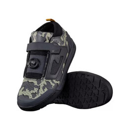 LEATT Buty rowerowe - PROFLAT 3.0 - zielony/czarny