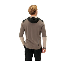 VAUDE Bluza - QIMSA HOODY - brązowy/czarny