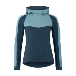 VAUDE Zimowa koszulka kolarska z długim rękawem - QUIMSA LS - niebieski