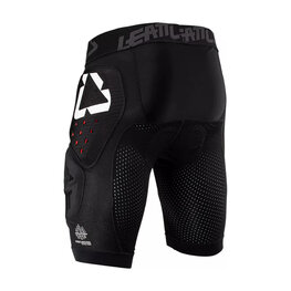 LEATT bokserki z ochraniaczami - IMPACT SHORTS 3DF 4.0 - czarny/biały