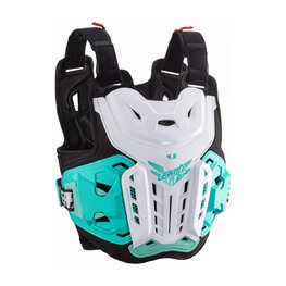 LEATT ochraniacz pleców i klatki piersiowej - CHEST PROTECTOR 4.5 WOMEN - czarny/biały/zielony