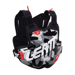 LEATT ochraniacz pleców i klatki piersiowej - CHEST PROTECTOR 1.5 TORQUE - czarny/biały/czerwony