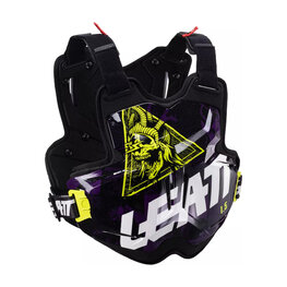 LEATT ochraniacz pleców i klatki piersiowej - CHEST PROTECTOR 1.5 TORQUE - czarny/żółty/biały