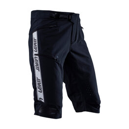 LEATT Krótkie spodnie kolarskie bez szelek - GRAVITY 4.0 - czarny