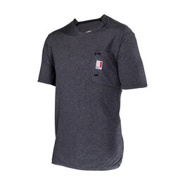 LEATT Koszulka kolarska z krótkim rękawem - MTB ALLMOUNTAIN 2.0 - czarny