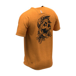 LEATT Koszulka kolarska z krótkim rękawem - MTB ALLMOUNTAIN 2.0 JUNIOR - brązowy