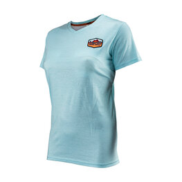 LEATT Kolarska koszulka z krótkim rękawem - PREMIUM W - niebieski