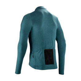 LEATT Letnia koszulka kolarska z długim rękawem - MTB ENDURANCE 4.0 - zielony