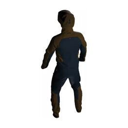 LEATT Kombinezon kolarski - MONO SUIT MTB HYDRADRI 5.0 - brązowy/czarny