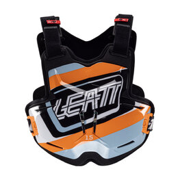 LEATT ochraniacz pleców i klatki piersiowej - CHEST PROTECTOR TORQUE 1.5 - czarny/pomarańczowy