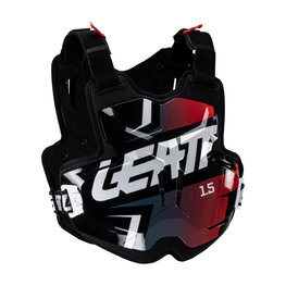 LEATT ochraniacz pleców i klatki piersiowej - CHEST PROTECTOR TORQUE 1.5 - czarny/czerwony
