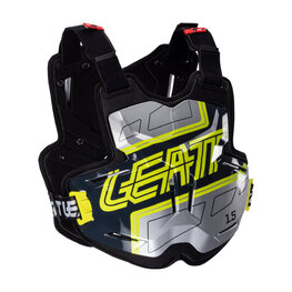 LEATT ochraniacz pleców i klatki piersiowej - CHEST PROTECTOR TORQUE 1.5 - czarny/żółty