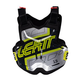 LEATT ochraniacz pleców i klatki piersiowej - CHEST PROTECTOR TORQUE 1.5 - czarny/żółty