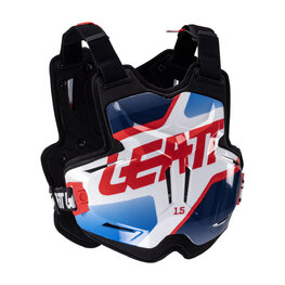 LEATT ochraniacz pleców i klatki piersiowej - CHEST PROTECTOR TORQUE 1.5 - czarny/niebieski