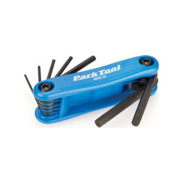 PARK TOOL zestaw kluczy - SET ALLEN WRENCHES PT-AWS-10C - niebieski