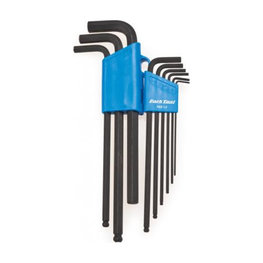 PARK TOOL zestaw kluczy - SET ALLEN WRENCHES PT-HXS-1-2 - niebieski/czarny