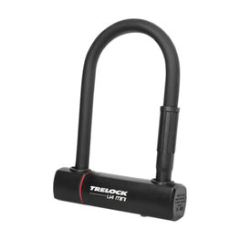 TRELOCK zapięcie rowerowe - U4 MINI + HOLDER ZB 401 - czarny