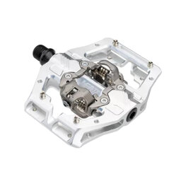 LEATT pedały - GRAVITY 6.0 CLIP-IN - srebrny