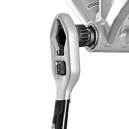 SUPER B klucz - UNIVERSAL WRENCH TB-8830 - srebrny/czarny